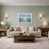 Onwards by Ben Payne, original painting, in room