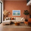 Onwards by Ben Payne, original painting, in room