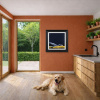 Cornfield Cottage III by Jay Nottingham, original painting, in room