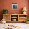 Bathed In Sunlight by Stephen Hawkins, original painting, in room
