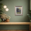 Bathed In Sunlight by Stephen Hawkins, original painting, in room