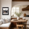 Illgot N Gaines (Original) by Sean Durkin, original painting, in room