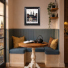 Illgot N Gaines (Original) by Sean Durkin, original painting, in room