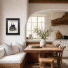 The Heart Of Our Town (Original) by Sean Durkin, original painting, in room