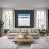 St Moritz by Antonio Navarro (Casimiro), original painting, in room