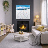 St Moritz by Antonio Navarro (Casimiro), original painting, in room