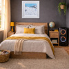 After Lunch We Ski by Paola Cassais, original painting, in room