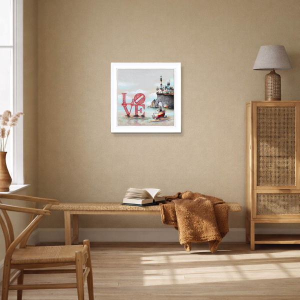 Love Is… by Gary Walton, limited edition print, in room