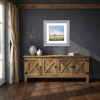 Whispering Horizon by Allan Morgan, original painting, in room