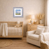 The Scenic Route Home by Allan Morgan, original painting, in room