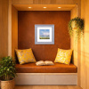 The Scenic Route Home by Allan Morgan, original painting, in room