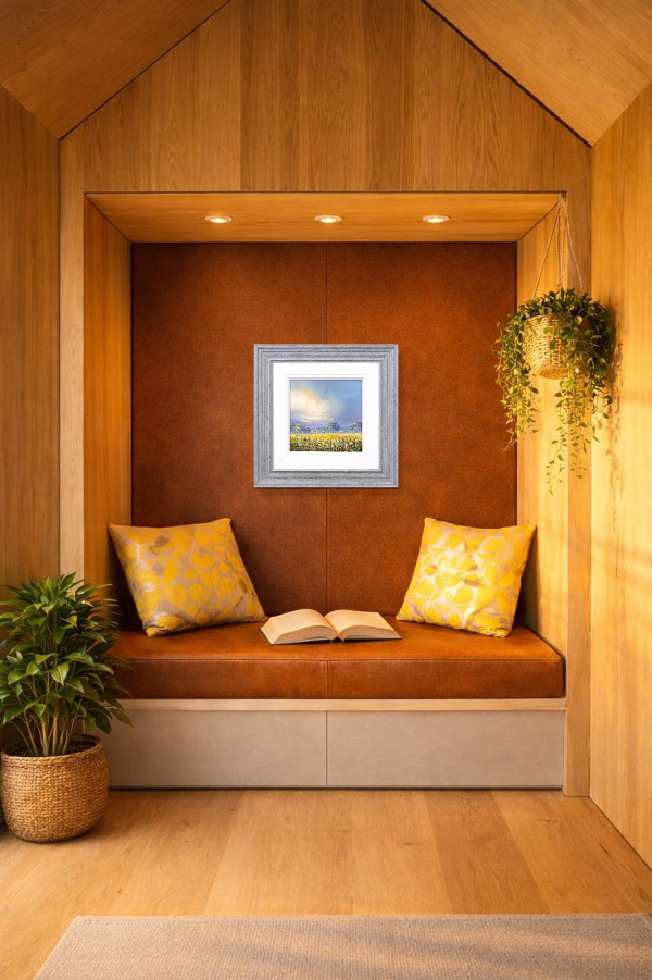 After The Rain by Allan Morgan, original painting, in room