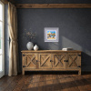 Vitamin Sea by Rozanne Bell, original painting, in room