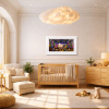 Everything Looks Better Right Now by Rozanne Bell, original painting, in room