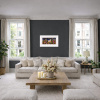 Moonlight Mystery by Rozanne Bell, original painting, in room