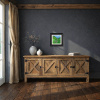 Morning Muster by David Alderman, original painting, in room