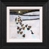 Yes It’s A Full Moon – Still Out In The Cold! Commission by David Alderman, original painting