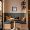 Yes It’s A Full Moon – Still Out In The Cold! Commission by David Alderman, original painting, in room