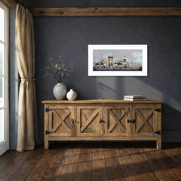 Baker Street by Gary Walton, limited edition print, in room