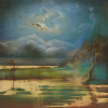 Night Crossing by Hiroko Lewis, limited edition print