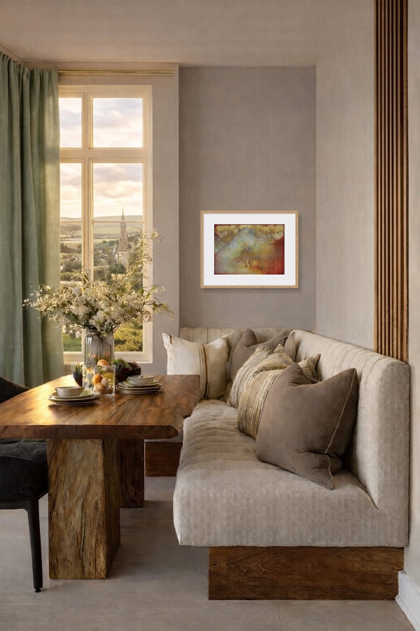 Guardian by Hiroko Lewis, limited edition print, in room