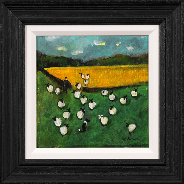 A New Face by David Alderman, original painting