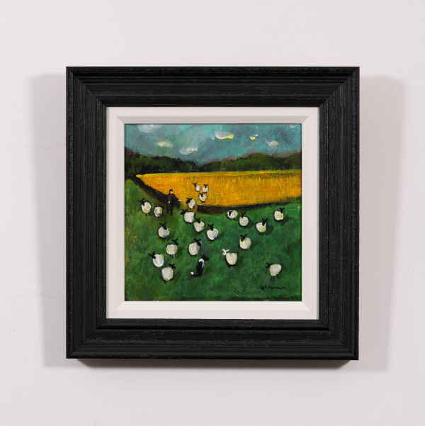 A New Face by David Alderman, original painting
