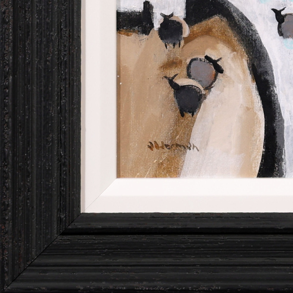 How Deep by David Alderman, original painting, detail