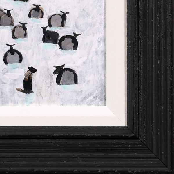 How Deep by David Alderman, original painting, detail