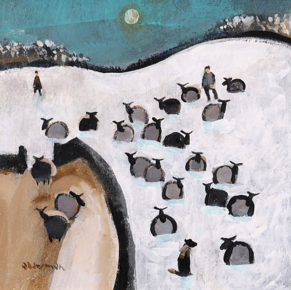 How Deep by David Alderman, original painting