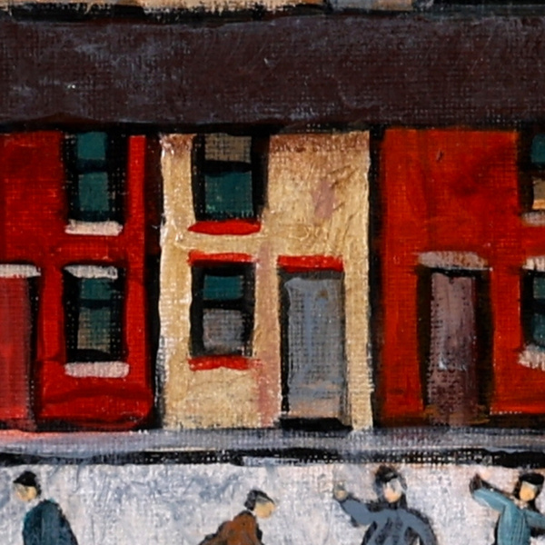 Can I Join In by David Alderman, original painting, detail