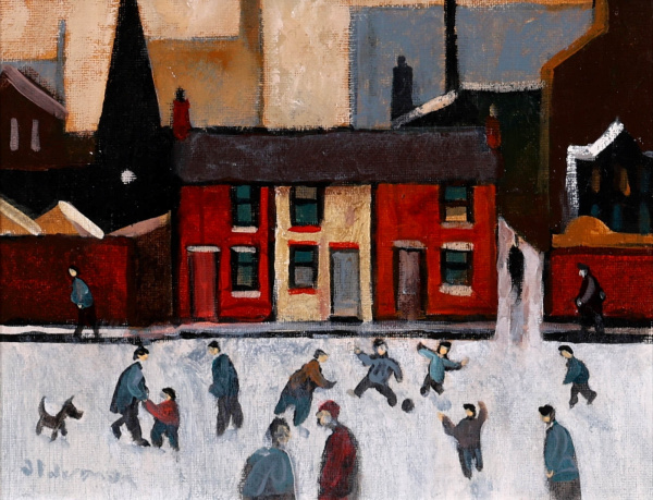 Can I Join In by David Alderman, original painting