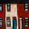 That’s My Dog by David Alderman, original painting, detail