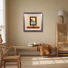 In The Park – L.S. Lowryish by Chris Chapman, original painting, in room