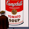 Art Can Fans – Mandy Warhol by Chris Chapman, original painting, detail