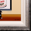 Art Can Fans – Mandy Warhol by Chris Chapman, original painting, detail