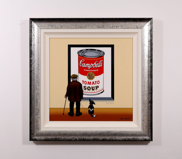 Art Can Fans – Mandy Warhol by Chris Chapman, original painting