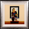 Cubist Dog after Pablo Picasso by Chris Chapman, original painting