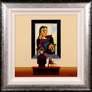 Cubist Dog after Pablo Picasso, Chris Chapman