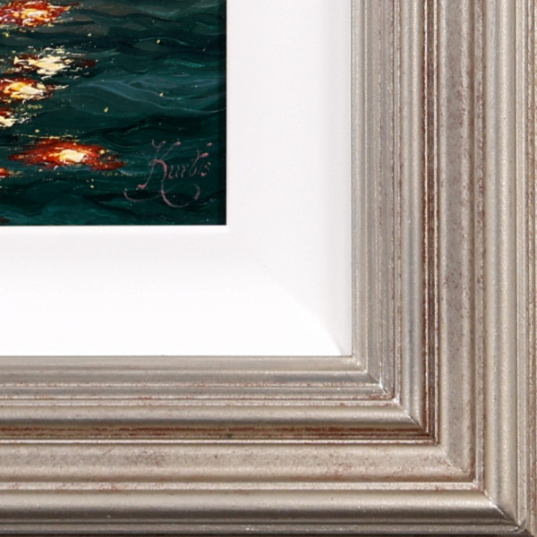 Evening Glow, Venice by Andrew Grant Kurtis, original painting, detail