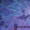 Thames Sparkle by Andrew Grant Kurtis, original painting, detail