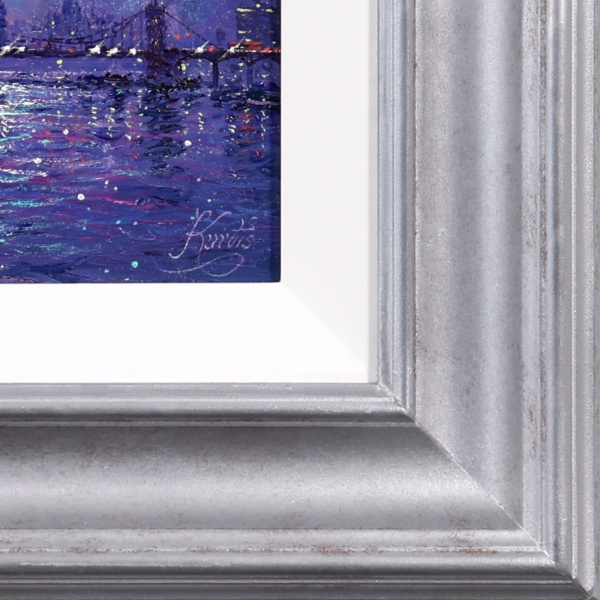 Thames Sparkle by Andrew Grant Kurtis, original painting, detail