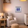 Thames Sparkle by Andrew Grant Kurtis, original painting, in room