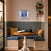 Thames Sparkle by Andrew Grant Kurtis, original painting, in room