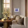 Thames Sparkle by Andrew Grant Kurtis, original painting, in room