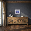 Thames Sparkle by Andrew Grant Kurtis, original painting, in room