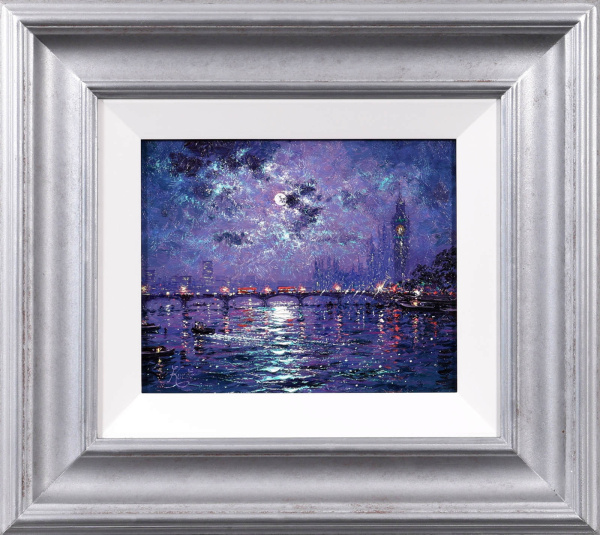Moonlight Westminster Sparkle by Andrew Grant Kurtis, original painting