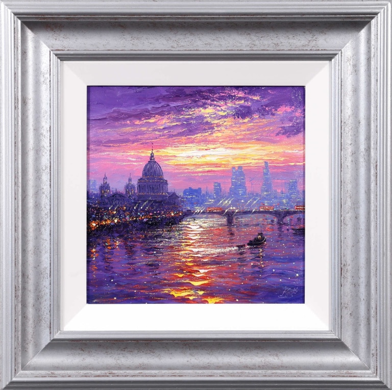 Reflections Of The Thames by Andrew Grant Kurtis