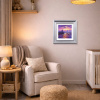 Reflections Of The Thames by Andrew Grant Kurtis, original painting, in room