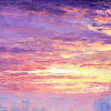Westminster Sparkle by Andrew Grant Kurtis, original painting, detail